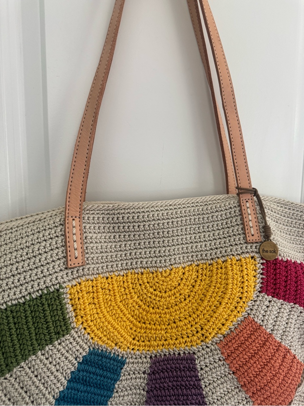 The Sak Faye Large Tote in Multi Sunbeam - Picture 6 of 16